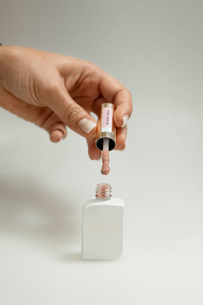 Rubber Base Nude Glitter